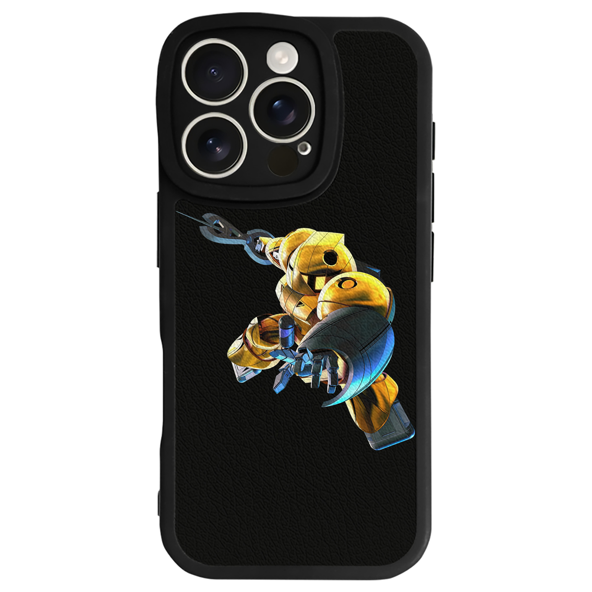 （画像用） 機動戦士ガンダム Mobile Suit Gundam 【iPhone 16シリーズ対応】シリコンスマホケース（レザー調） 材質：シリコン